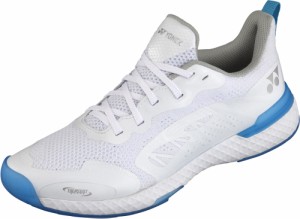 ヨネックス テニスシューズ（ホワイト/ブルー・25.0cm） YONEX POWER CUSHION 507 ユニセックス YO-SHT507-207-25.0返品種別A