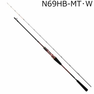 ダイワ 23 紅牙MX TYPE-N N69HB-MT・W 6.9ft 2ピース ベイト コウガMX N69HB-MT・W返品種別A