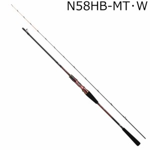 ダイワ 23 紅牙MX TYPE-N N58HB-MT・W 5.8ft 2ピース ベイト コウガMX N58HB-MT・W返品種別A