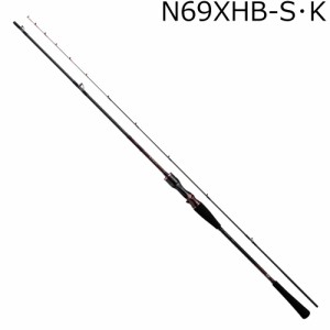 ダイワ 24コウガ N69XHB-S・K 24 紅牙 N69XHB-S・K 6.9ft 2ピース ベイトDAIWA タイラバロッド 乗せ調子[05805704ダイワ] 返品種別A