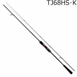 ダイワ 24 紅牙 TJ68HS・K 6.8ft 2ピース スピニング DAIWA タイラバロッド タイジギングモデル 24コウガ TJ68HS・K返品種別A