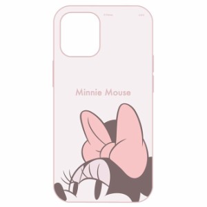 グルマンディーズ DN-869B iPhone 13 mini/12 mini（5.4インチ）用 耐衝撃TPUケース ディズニー・ピクサーキャラクター（ミニーマウス）[