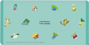 グルマンディーズ POKE-784D デスクマット ポケットモンスター（クサタイプ）[POKE784D] 返品種別A