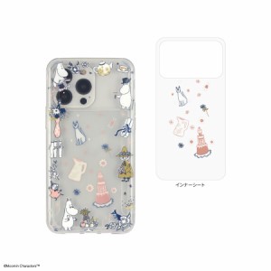 グルマンディーズ iPhone14 Plus/14 Pro Max/13 Pro Max/12 Pro Max用 耐衝撃ケース SHOWCASE+ ムーミン（パーティ）  MMN-121A返品種別A