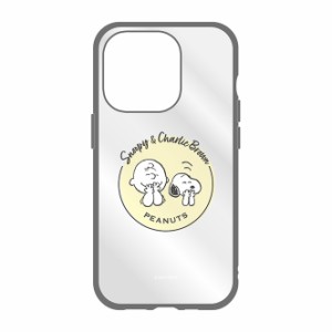 グルマンディーズ SNGG-08D iPhone15 Pro用 耐衝撃ケース IIIIFIT CLEAR ピーナッツ（チャーリー・ブラウン）[SNGG08D] 返品種別A