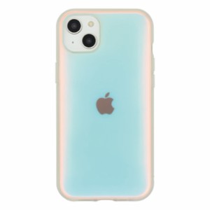 グルマンディーズ IFT-153MAU iPhone15/14/13用 耐衝撃ケース IIIIFIT CLEAR PREMIUM（マットオーロラ）[IFT153MAU] 返品種別A