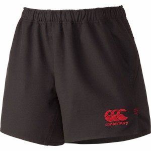 カンタベリー メンズ ラグビーショーツ ポケット付き（BK・サイズ：L） CANTERBURY RUGBY SHORTS CCC-RG26013BK-L返品種別A