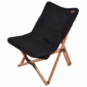 ピースパーク 36660402-CHAIR-S-BK フォールディング ウッドチェア S(ブラック)[36660402CHAIRSBK] 返品種別A