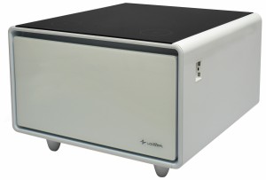 LOOZER（ルーザー） STB65-WHITE 65L 1ドア冷蔵庫付テーブル（ホワイト）ROYAL LOOZER SMART TABLE[STB65WHITEルザ] 返品種別A