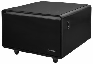 LOOZER（ルーザー） STB65-BLACK 65L 1ドア冷蔵庫付テーブル（ブラック）ROYAL LOOZER SMART TABLE[STB65BLACKルザ] 返品種別A