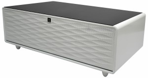 LOOZER（ルーザー） STB135-WHITE 135L 2ドア冷蔵庫付テーブル（ホワイト）ROYAL LOOZER SMART TABLE[STB135WHITEルザ] 返品種別A