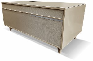 SAPPHIRE（サファイア） 80L 2ドア冷蔵庫付テーブル(トフィ) SAPPHIRE by LOOZER SMART TABLE STB80 STB80TOFFEE返品種別A