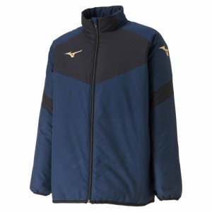 ミズノ ウォーマーシャツ　ジュニア(ドレスネイビー・サイズ：130) MIZUNO　サッカー/フットボール P2JE960114130返品種別A