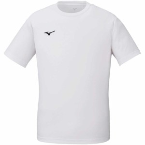 ミズノ 32MA1190-01-S ナビドライ Tシャツ(ホワイト×ブラック・サイズ：S)mizuno NAVIDRY 半袖 丸首[32MA119001S] 返品種別A
