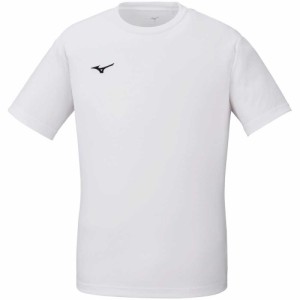 ミズノ 32MA1190-01-L ナビドライ Tシャツ(ホワイト×ブラック・サイズ：L)mizuno NAVIDRY 半袖 丸首[32MA119001L] 返品種別A