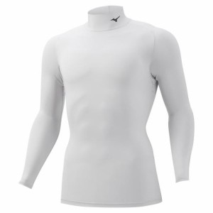 ミズノ 32MA115001L メンズ バイオギアシャツ ハイネック長袖（ホワイト・サイズ：L）mizuno[32MA115001L] 返品種別A