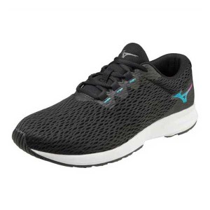 ミズノ B1GE215208225 ウォーキングシューズ(ブラック×レインボー・22.5cm)MIZUNO ME-03　ユニセックス[B1GE215208225] 返品種別A