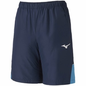 ミズノ N2JD201182L トレーニングクロスハーフパンツ（ドレスネイビー×サックス・サイズ：L）MIZUNO[N2JD201182L] 返品種別A