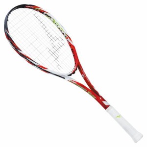 ミズノ 63JTN263620U ソフトテニスラケット（ラスティレッド・サイズ：0U　ガット未張上）MIZUNO　F SPEED S-01[63JTN263620U] 返品種別A