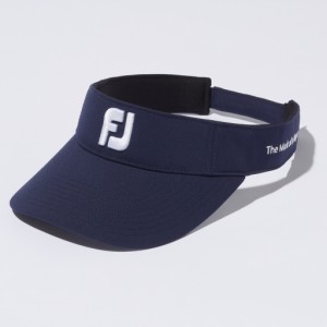 フットジョイ ベーシックバイザー（ネイビー/ホワイト・サイズ：フリー 57〜59cm） footjoy  FH22VBS-4N1 FJHW2208NW返品種別A