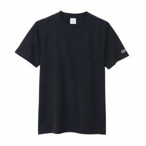 チャンピオン メンズ ショートスリーブポケットTシャツ（ブラック・サイズ：S） CH-C3-X357-090-S返品種別A
