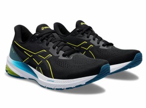 アシックス メンズ ランニングシューズ GT-1000 12(Black/Bright Yellow・サイズ：26.0cm) asics 1011B631-005-26.0返品種別A