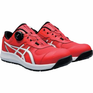 アシックス ウィンジョブ CP219 BOA クラシックレッド×ホワイト 25.0cm JSAA規格 A種 ASICS WINJOB 1273A092.600-25.0返品種別B