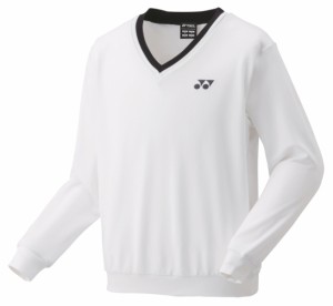 ヨネックス YO-32032-011-O ユニセックス トレーナー（ホワイト・サイズ：O）YONEX[YO32032011O] 返品種別A