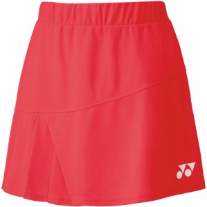 ヨネックス YO-26101-459-XO レディース スカート（クリアーレッド・サイズ：XO）YONEX[YO26101459XO] 返品種別A