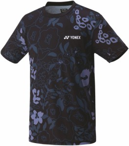 ヨネックス YO-16621-007-S ユニセックス Tシャツ（ブラック・サイズ：S）[YO16621007S] 返品種別A