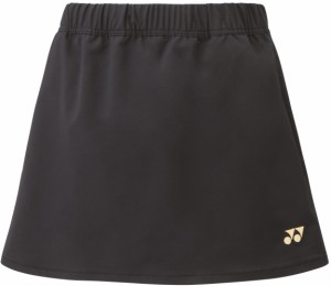 ヨネックス YO-26109-007-XO レディース スカート（インナースパッツ付き）（ブラック・サイズ：XO）YONEX[YO26109007XO] 返品種別A