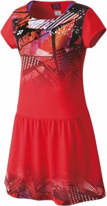 ヨネックス YO-20723-496-L レディース ワンピース（サンセットレッド・サイズ：L）YONEX[YO20723496L] 返品種別A