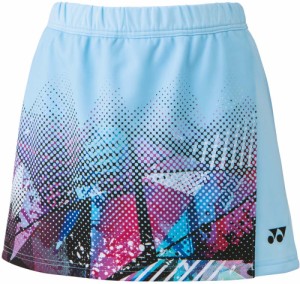 ヨネックス YO-26106-111-O レディース スカート（インナースパッツ付き）（アクアブルー・サイズ：O）YONEX[YO26106111O] 返品種別A