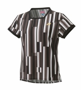 ヨネックス YO-20727-007-O ウィメンズ ゲームシャツ(ブラック・サイズ：O)YONEX[YO20727007O] 返品種別A