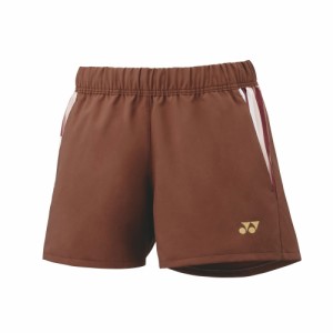 ヨネックス YO-25071-015-M ウィメンズ ショートパンツ(ブラウン・サイズ：M)YONEX[YO25071015M] 返品種別A