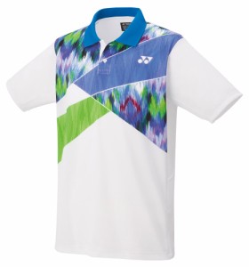 ヨネックス YO-10542-011-M ユニセックス ゲームシャツ(ホワイト・サイズ：M)YONEX[YO10542011M] 返品種別A