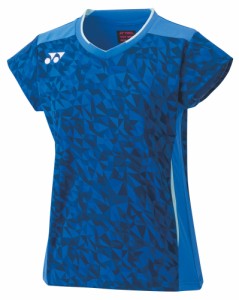 ヨネックス YO-20720-002-S ウィメンズ  ゲームシャツ フィットシャツ(ブルー・サイズ：S)YONEX[YO20720002S] 返品種別A