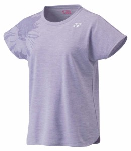 ヨネックス YO-16712-510-O レディース  ドライTシャツ（ペールライラック・サイズ：O）YONEX[YO16712510O] 返品種別A