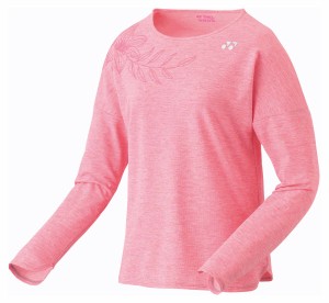 ヨネックス YO-16713-539-XO レディース  ロングスリーブTシャツ（リリーピンク・サイズ：XO）YONEX[YO16713539XO] 返品種別A