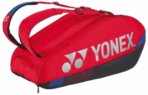 ヨネックス YO-BAG2402R-651 ラケットバッグ6(ラケット6本入れ)（スカーレット）YONEX[YOBAG2402R651] 返品種別A