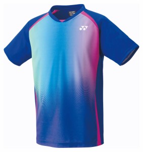 ヨネックス ユニセックス ゲームシャツ（フィットスタイル）（ミッドナイトネイビー・サイズ：SS） YONEX YO-10599-472-SS返品種別A