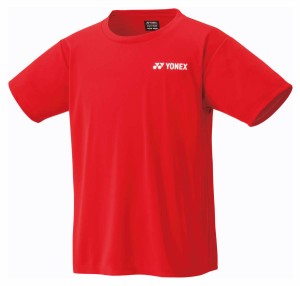 ヨネックス YO-16800-496-SS ユニセックス ドライTシャツ（サンセットレッド・サイズ：SS）YONEX[YO16800496SS] 返品種別A