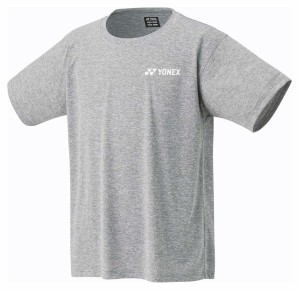 ヨネックス YO-16803-275-SS ユニセックス ドライTシャツ（グレーモク・サイズ：SS）YONEX[YO16803275SS] 返品種別A