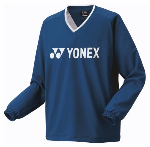 ヨネックス YO-32038-554-SS ユニセックス 裏地付Vブレーカー（ダークネイビー・サイズ：SS）YONEX[YO32038554SS] 返品種別A