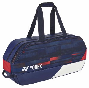 ヨネックス YO-BAG01PA-784 トーナメントバッグ(ラケット2本入れ)（ホワイト/ネイビー/レッド）YONEX[YOBAG01PA784] 返品種別A