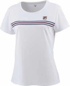 FILA(フィラ) FIL-VL2593-01-S ゲームシャツ（ホワイト・サイズ：S）FILA TENNIS[FILVL259301S] 返品種別A