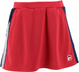 FILA(フィラ) FIL-VL7508-11-XL レディース スコート（フィラレッド・サイズ：XL）FILA TENNIS[FILVL750811XL] 返品種別A