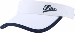 FILA(フィラ) FIL-VL9225-01-5355 レディース サンバイザー（ホワイト・サイズ：5355）FILA TENNIS[FILVL9225015355] 返品種別A