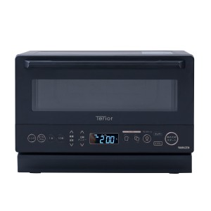 YAMAZEN NERZ-WF150TV-B 簡易スチームオーブンレンジ　15L　ブラックYAMAZEN[NERZWF150TVB] 返品種別A