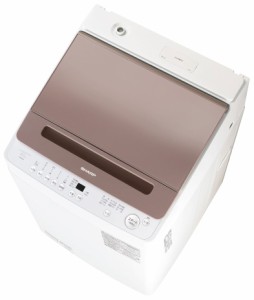 シャープ ES-GV9J-T 9kg 全自動洗濯機　ライトブラウンSHARP[ESGV9JT] 返品種別A